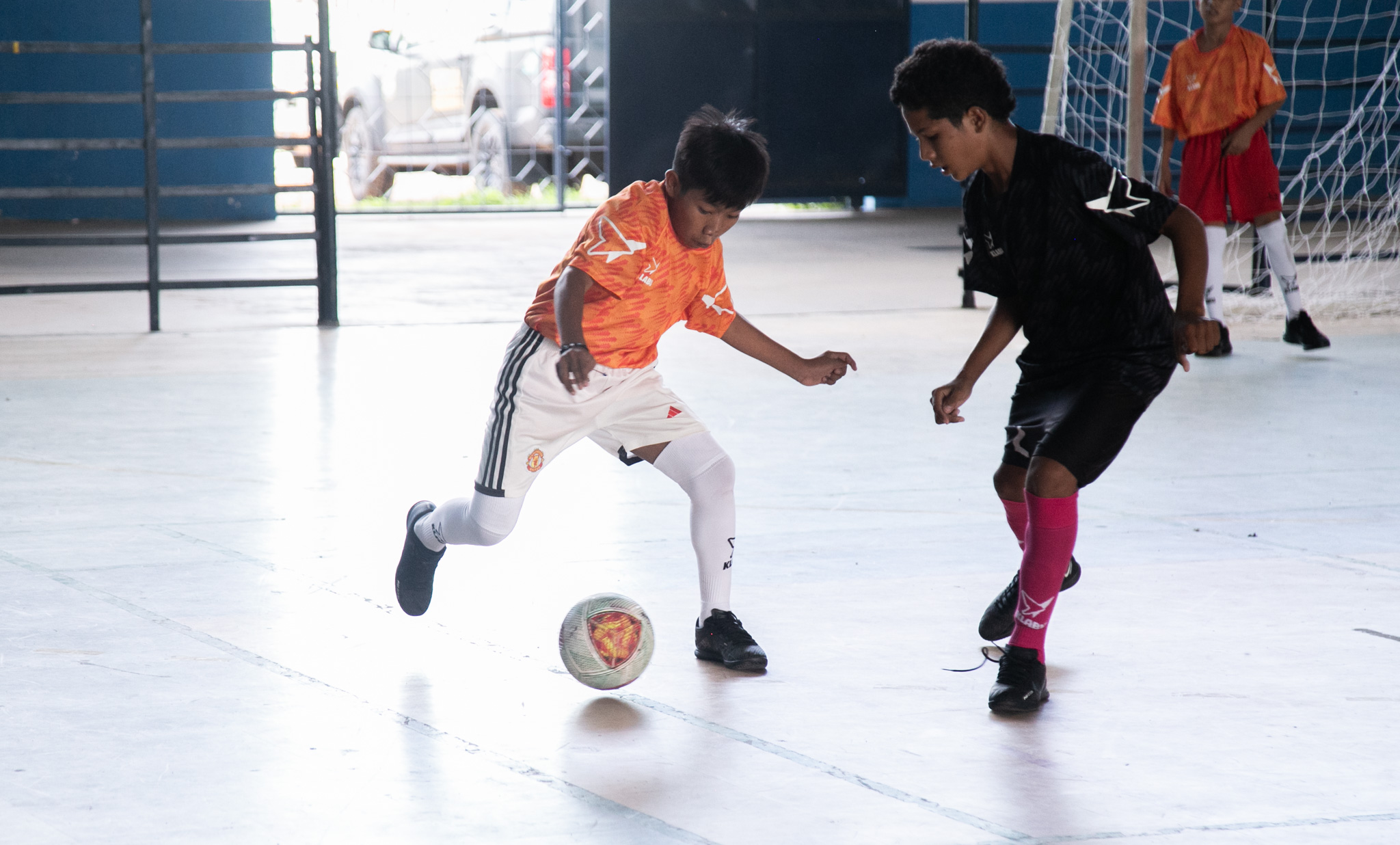 Futsal action