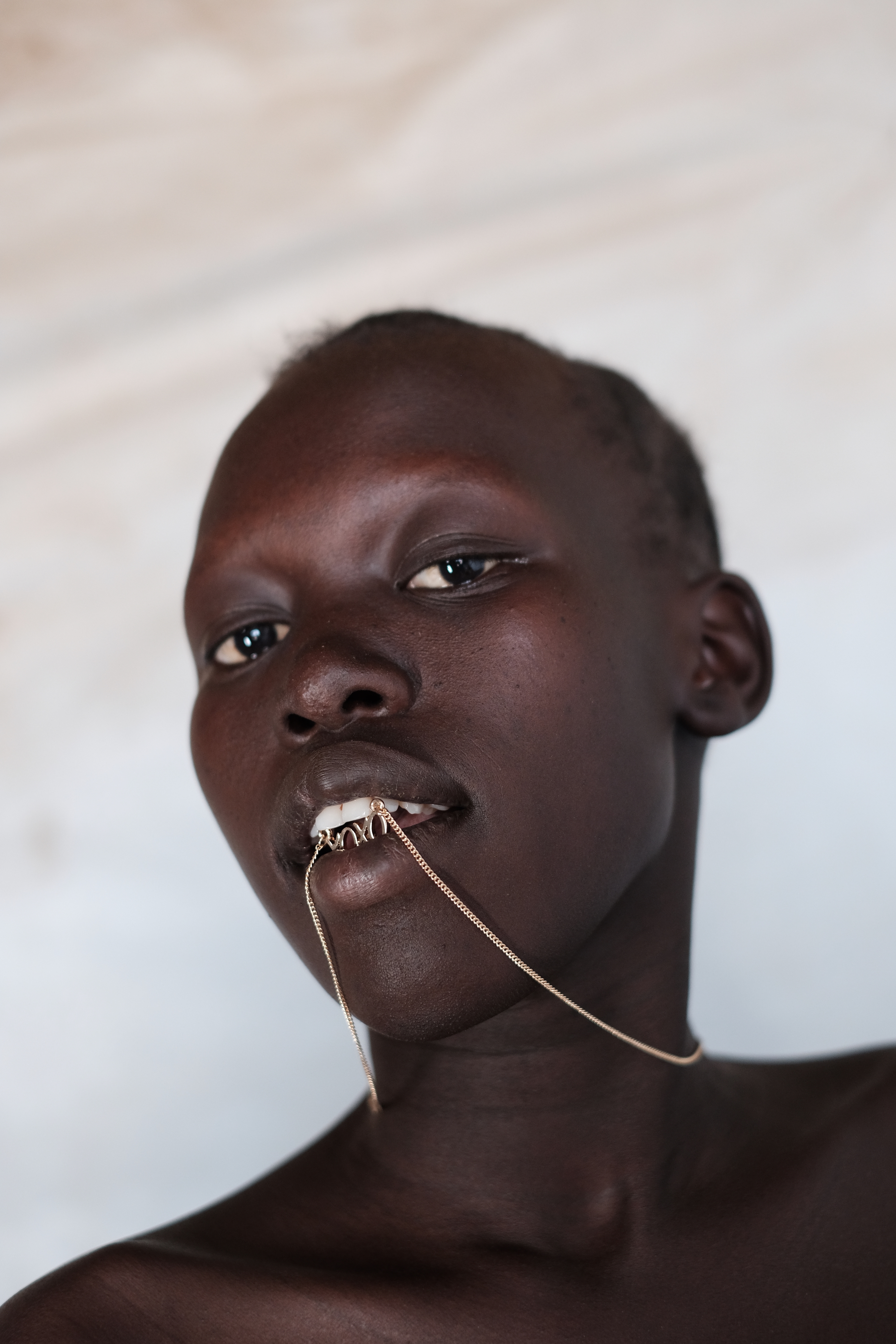 Sarah from South Sudan, in Kalobeyei, 2019