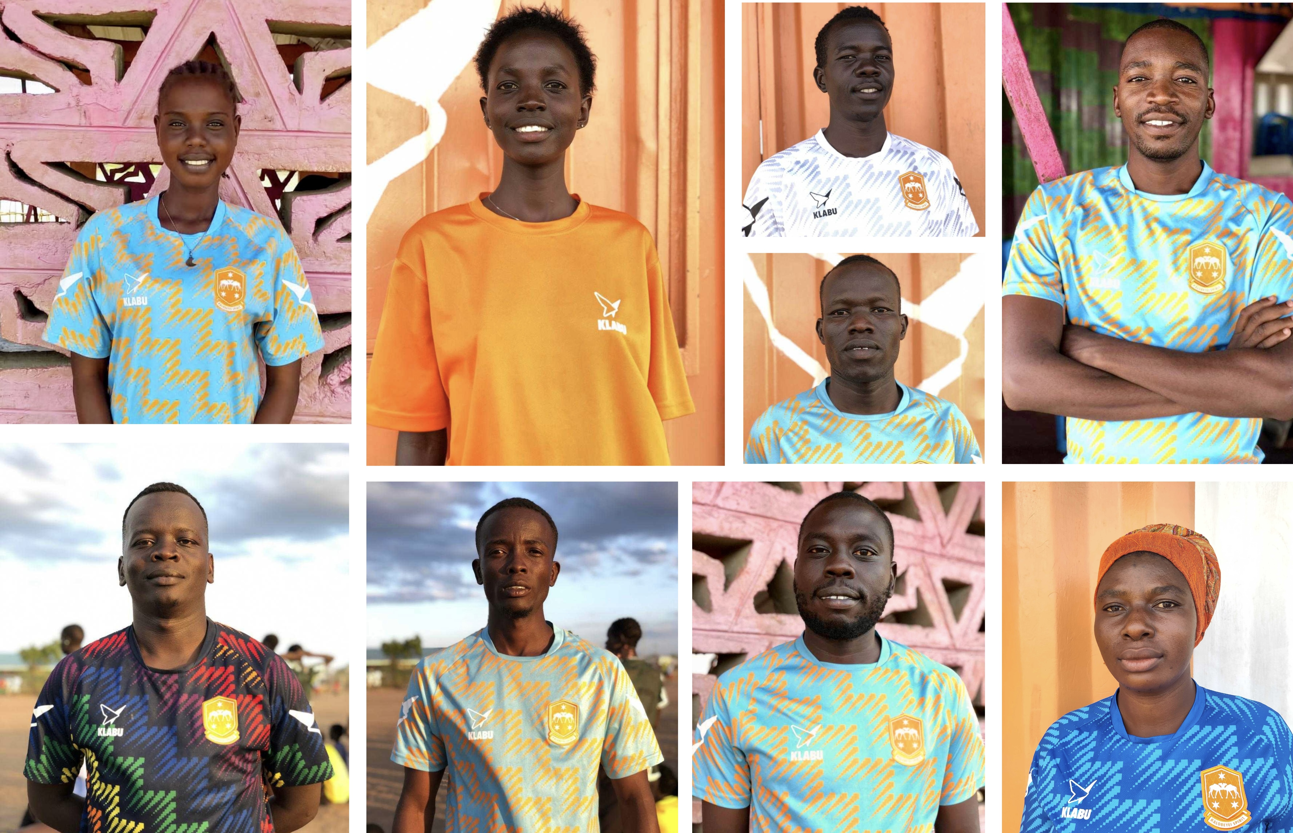 Team portraits Kalobeyei