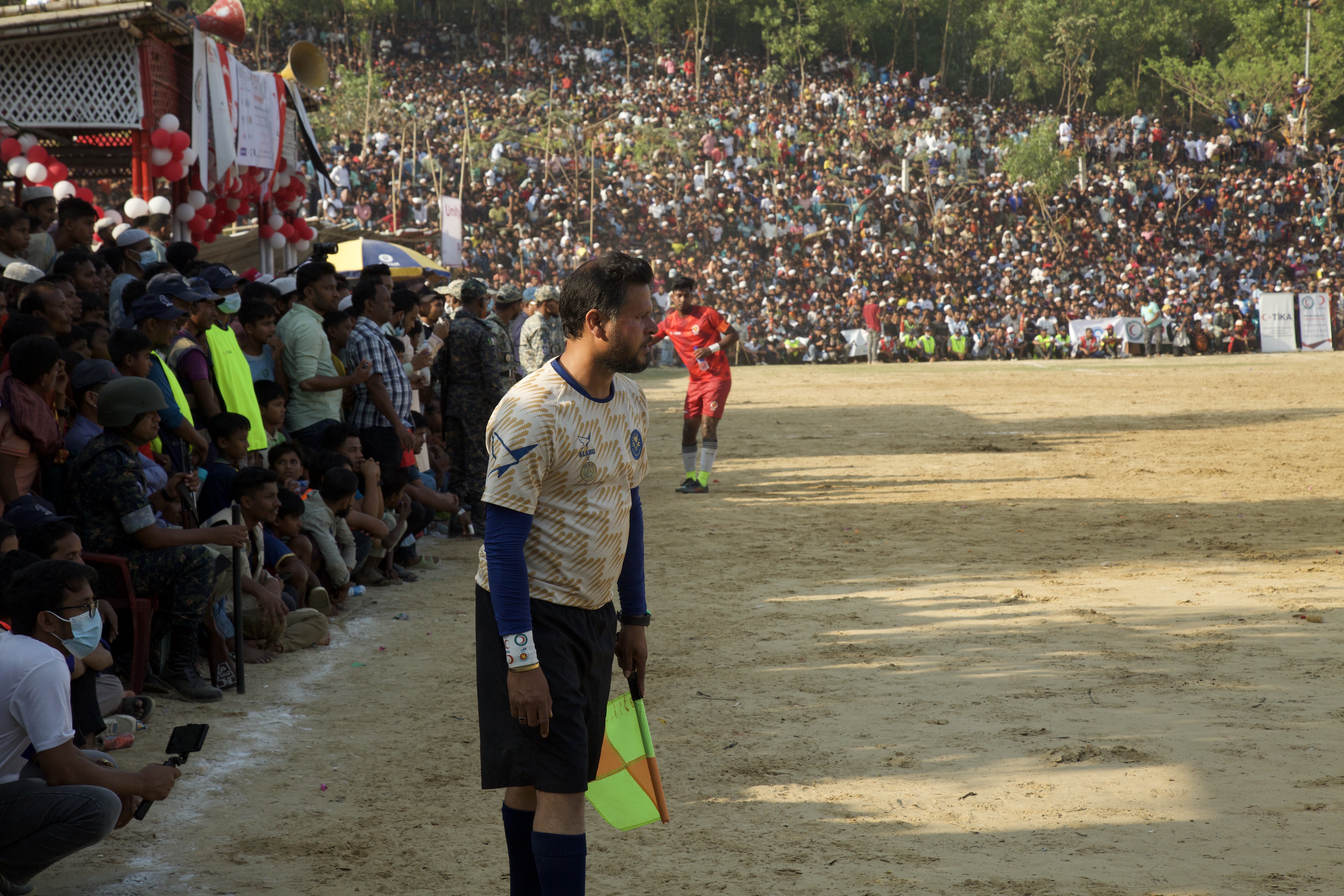 Rohingya football in Cox's Bazar