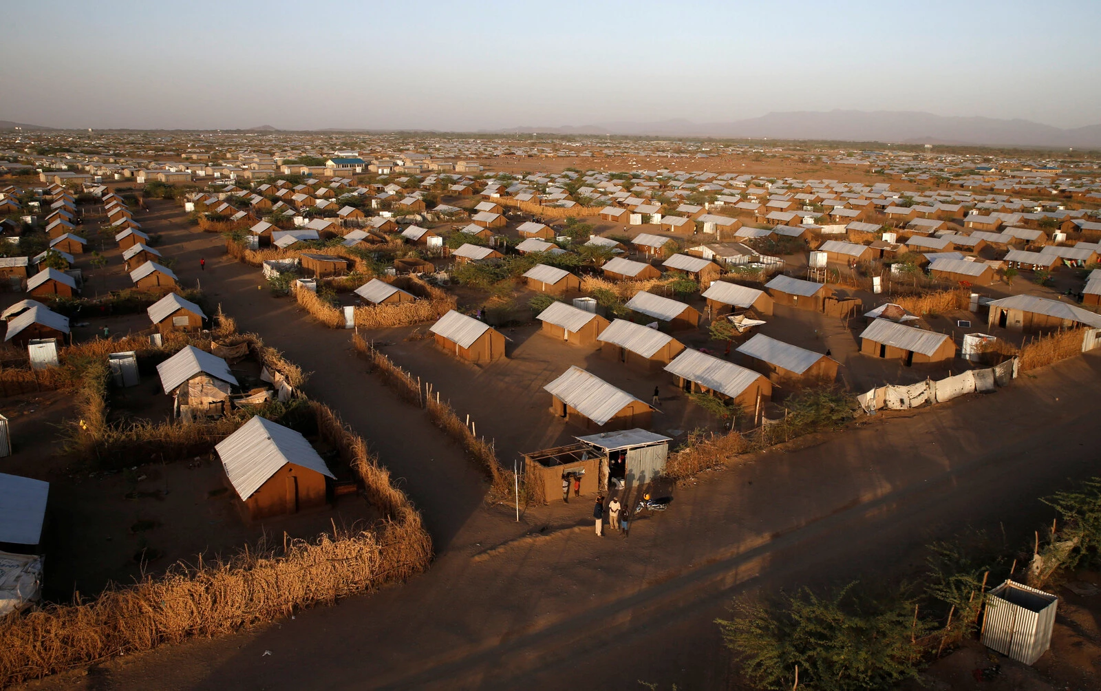 Aerial shot overview Kalobeyei
