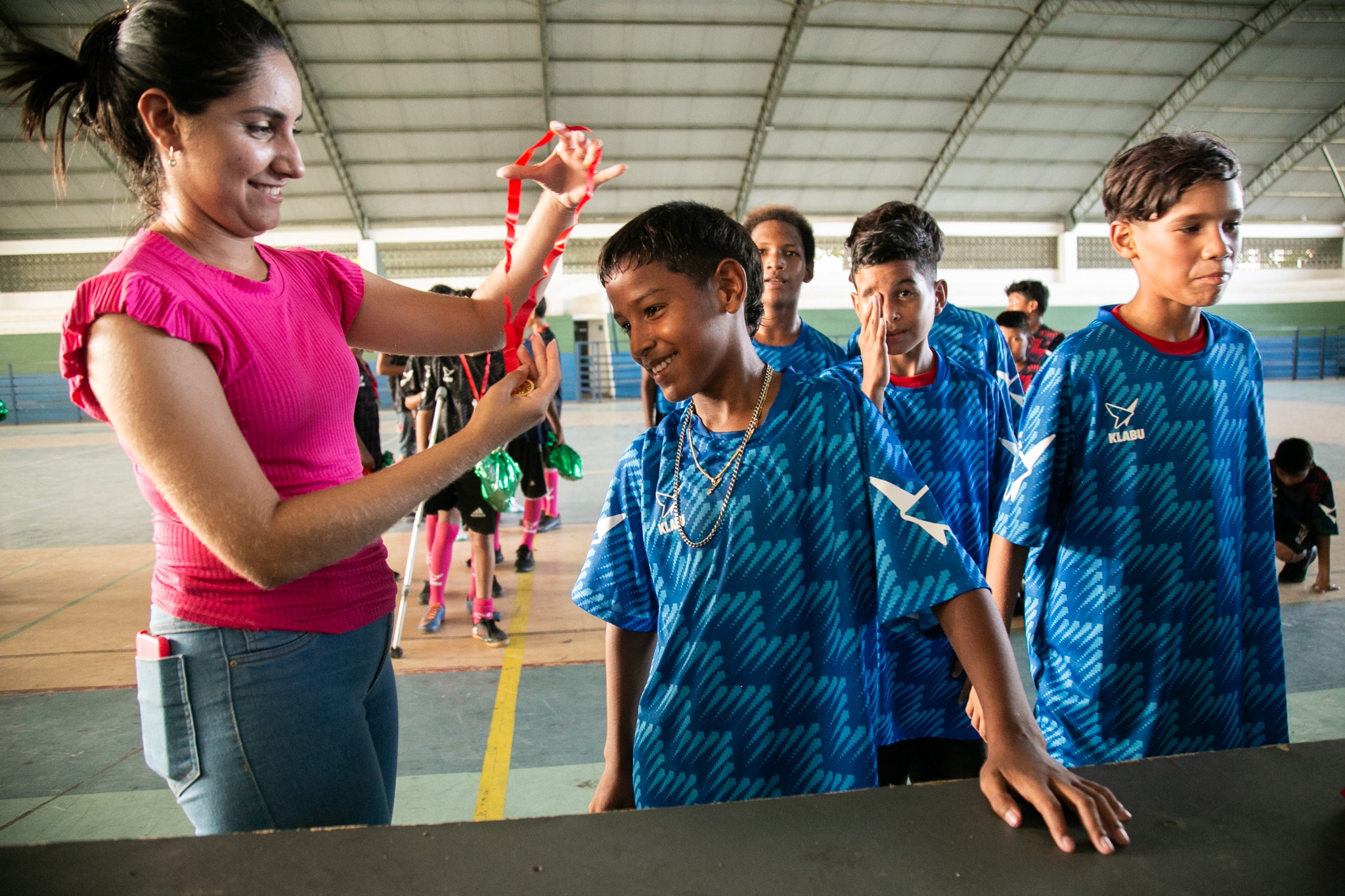 Futsal ceremony