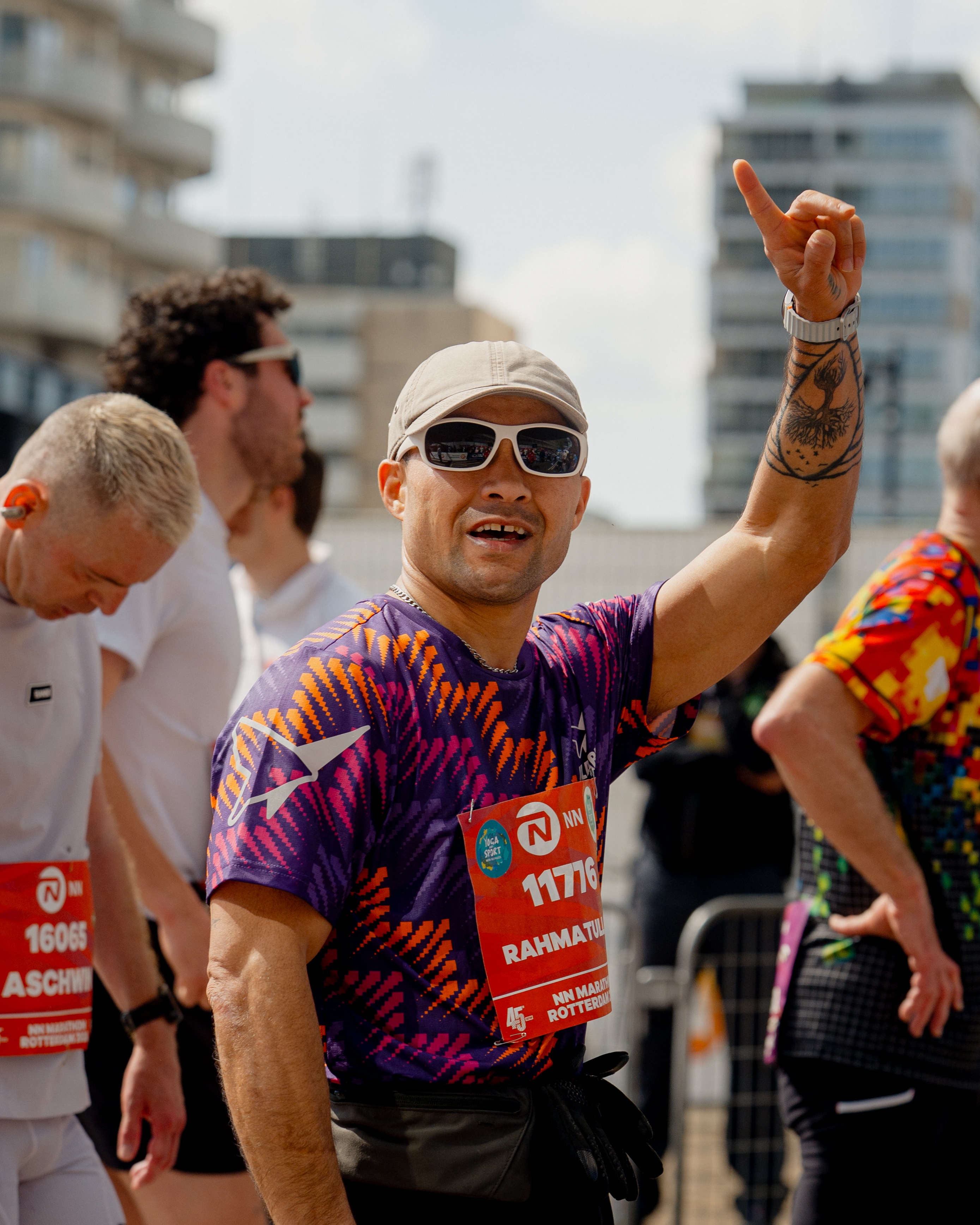 Rahmatullah is ready for his marathon