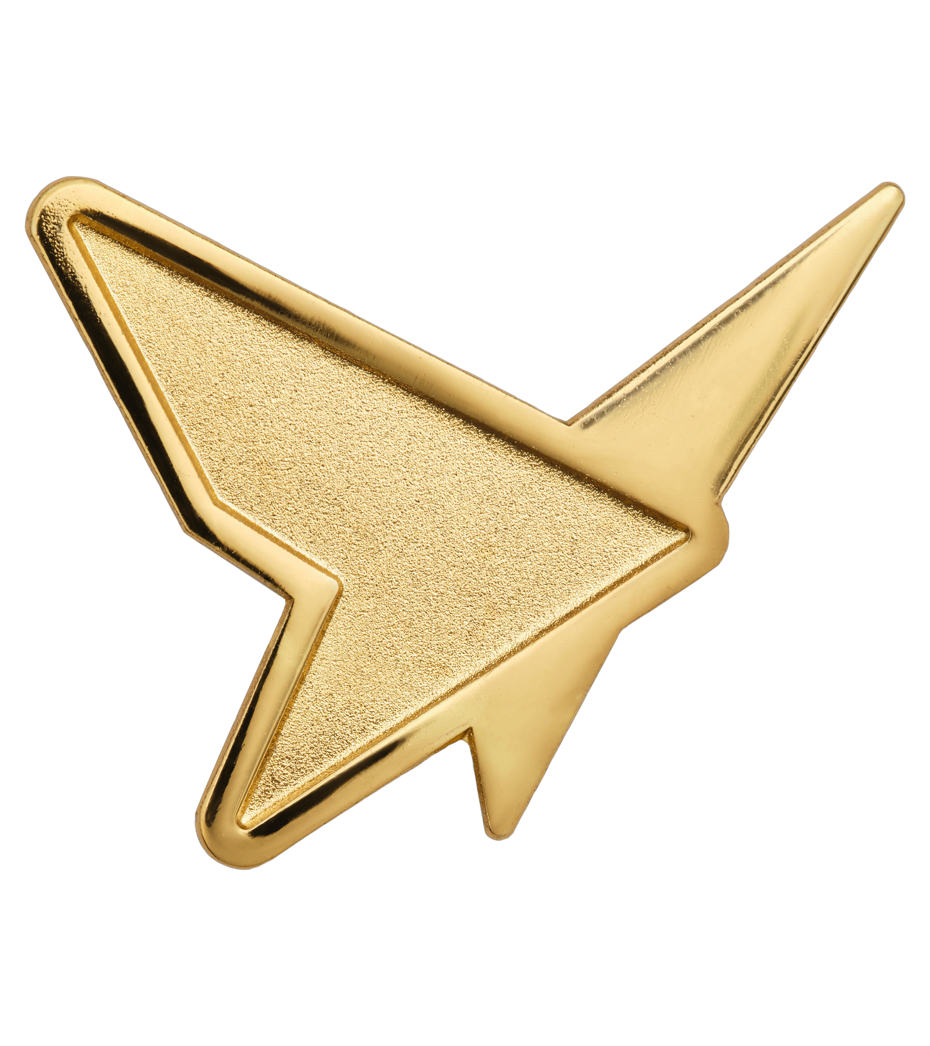 klabu butterfly pin in gold
