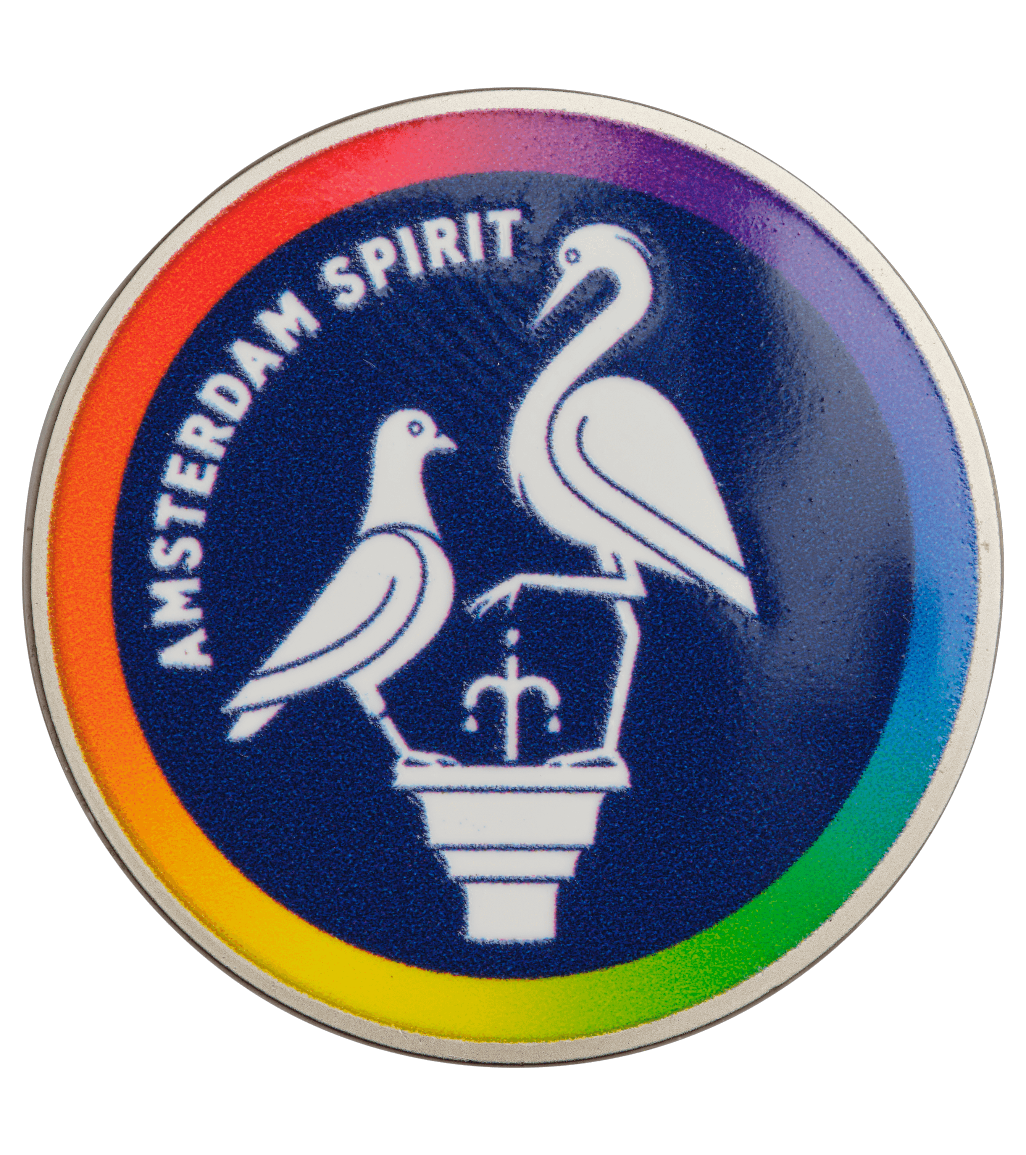 klabu multicoloured pin amsterdam spirit