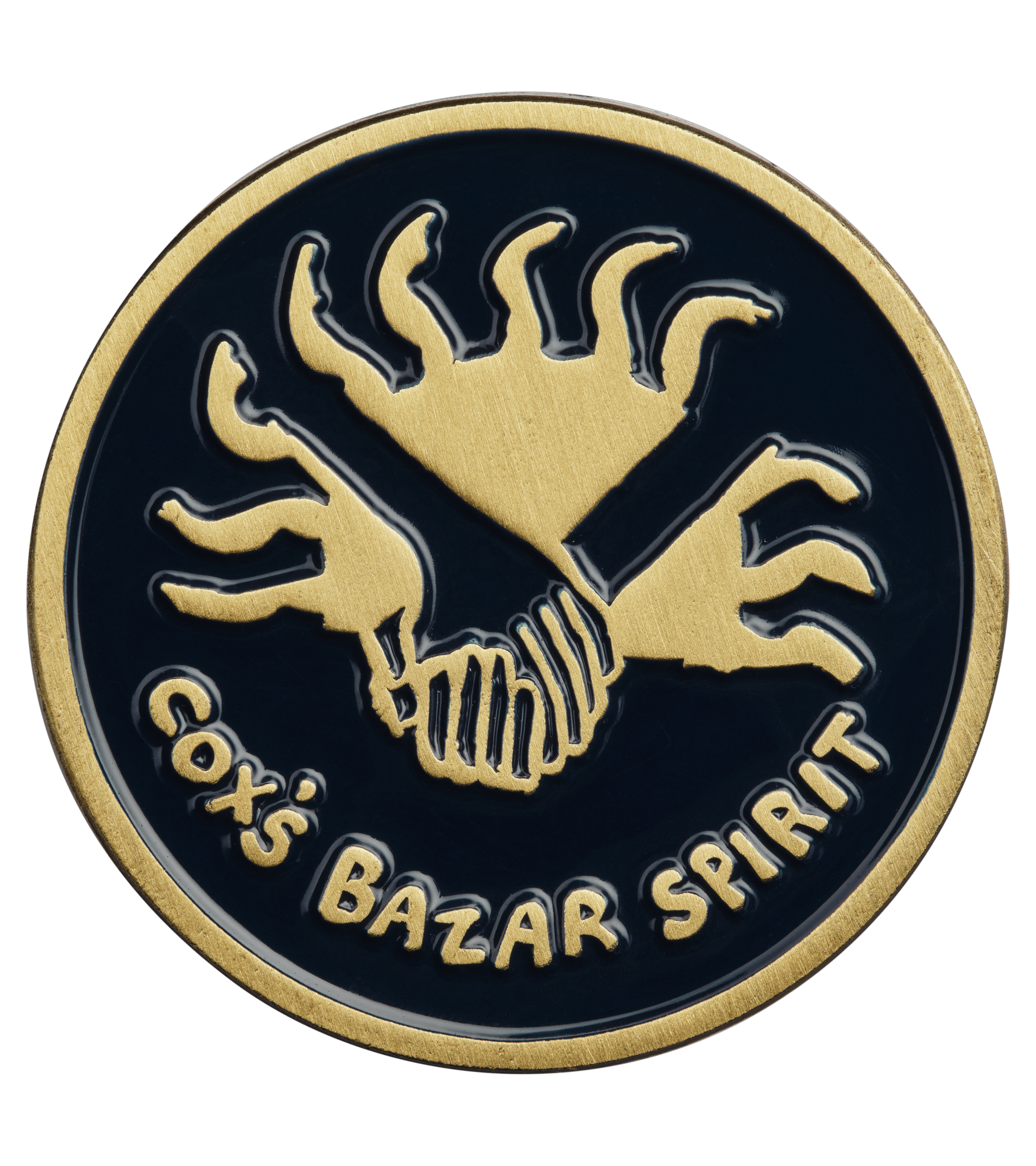 klabu cox's bazar spirit pin gold