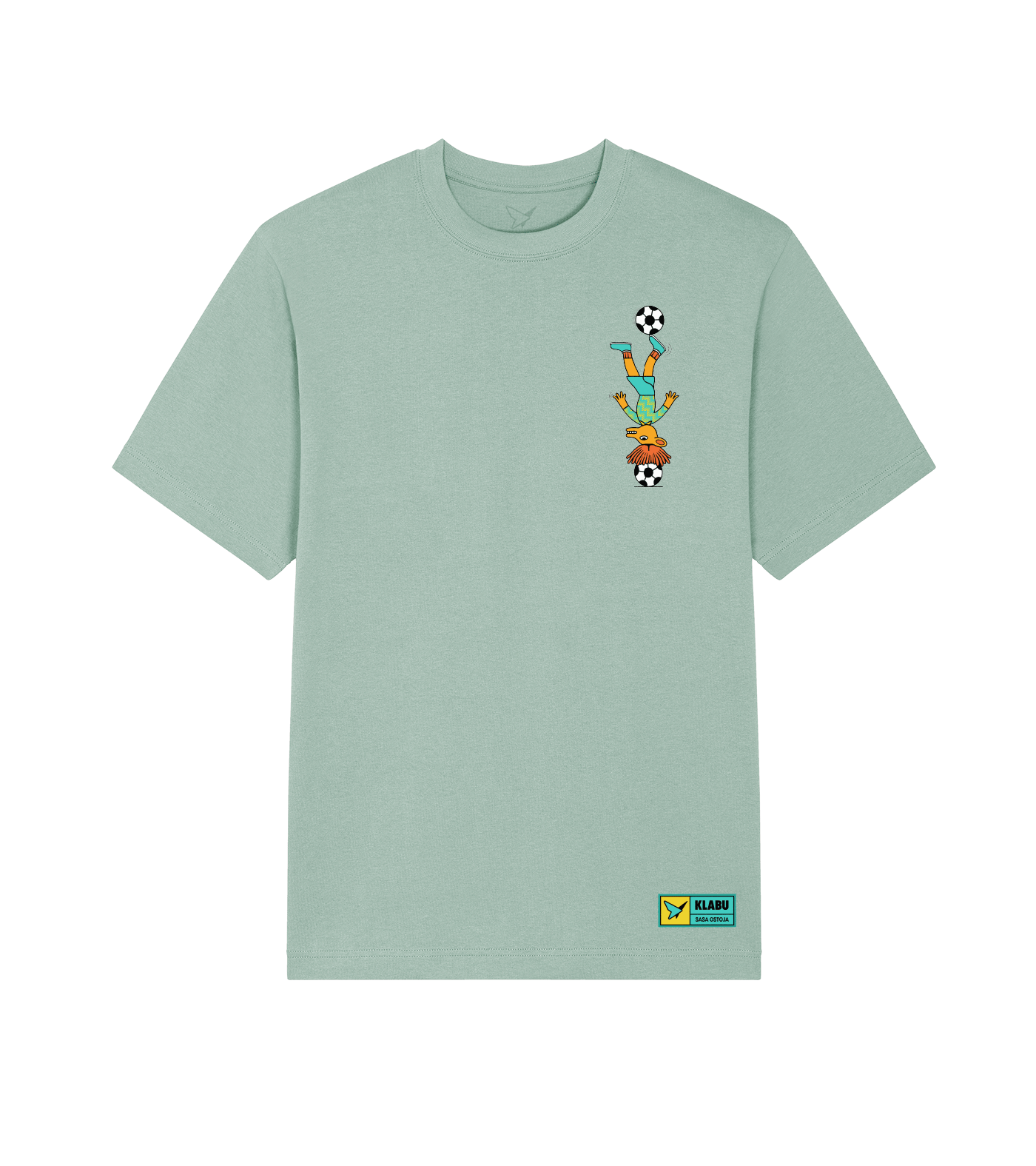 KLABU cotton t-shirt with graphics