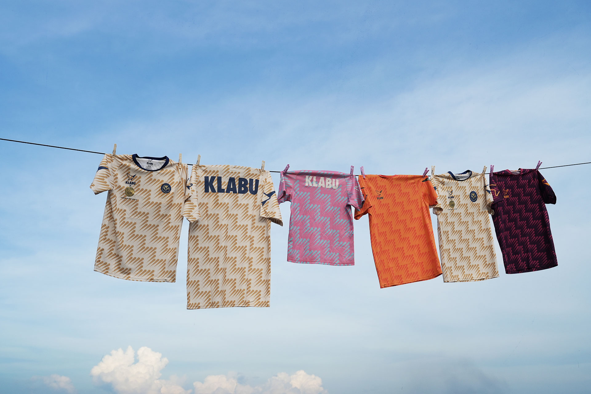 Shirts Washing Line