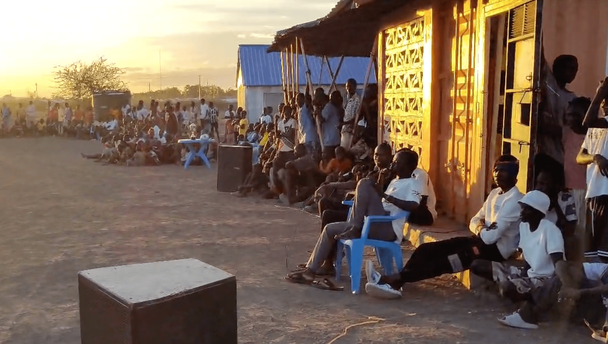Video cover for evening at clubhouse