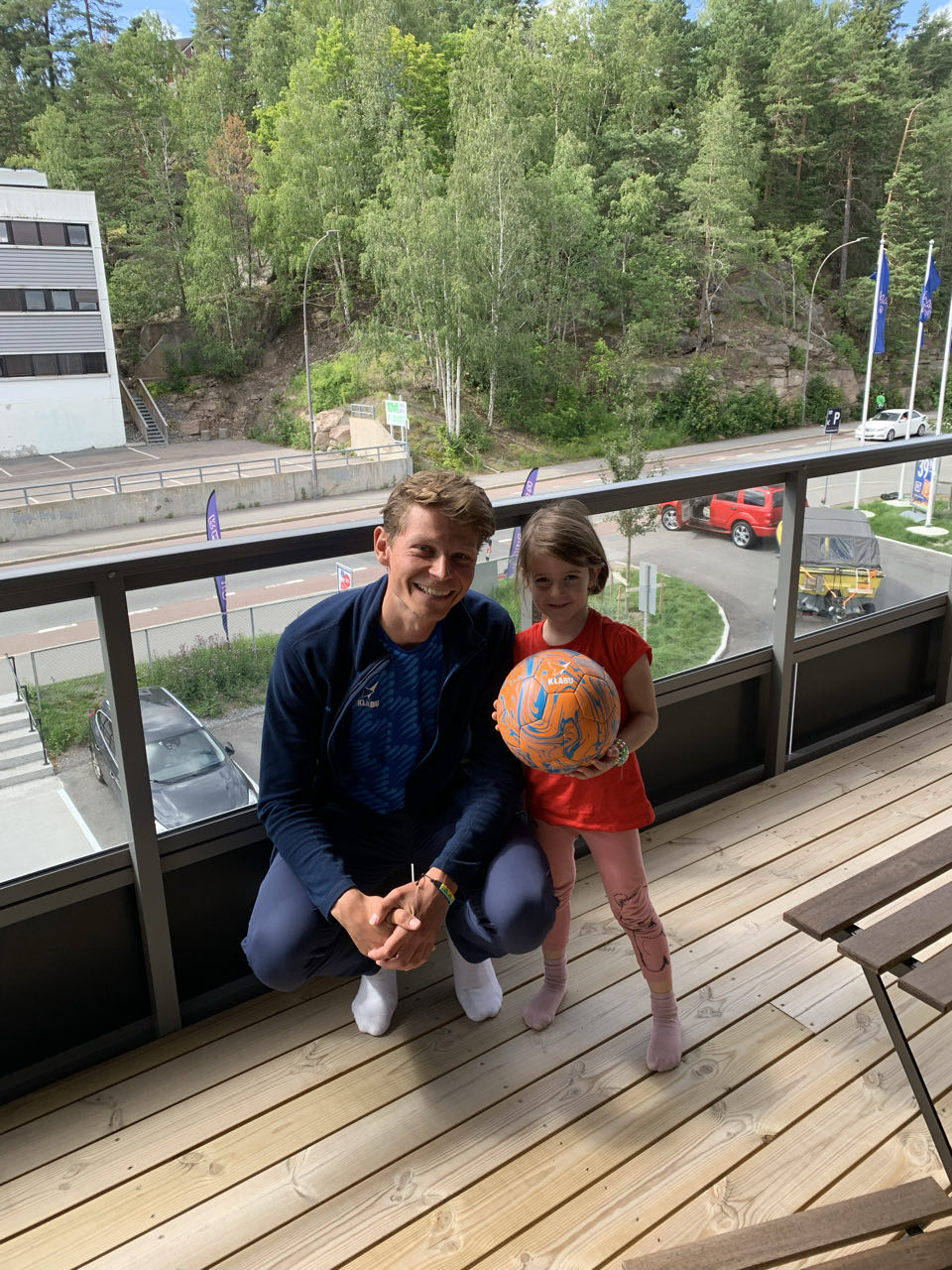 Laurens final ball recipient